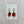 Load image into Gallery viewer, Red Pepper Glass Earrings - 1
