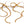 Load image into Gallery viewer, Gold Dangle Bow Earrings  - 1
