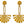 Load image into Gallery viewer, Gold sunset dangle earrings  - 1
