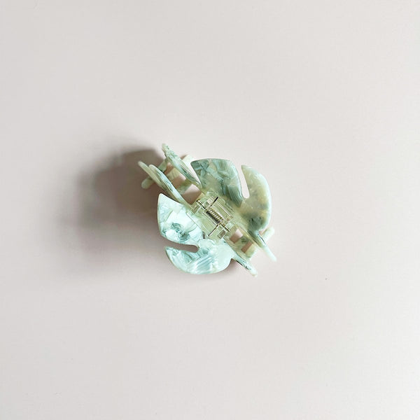 Monstera Plant Acetate Hair Clip Claw - 2
