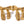 Load image into Gallery viewer, Chunky Gold Bow Earrings  - 1

