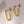 Load image into Gallery viewer, Oval U Hoops - 2

