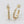 Load image into Gallery viewer, CZ Gold Hoops - 1
