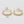 Load image into Gallery viewer, CZ Gold Hoops - 2
