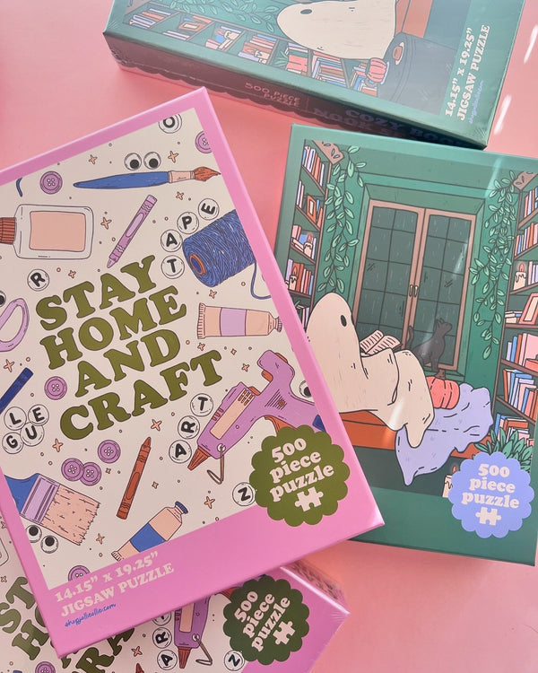 Stay Home & Craft 500 Piece Puzzle