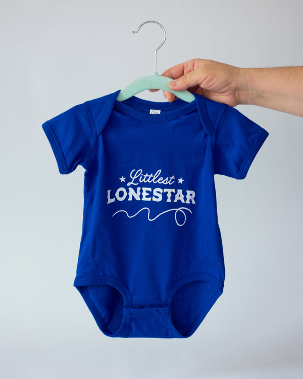 Littlest Lonestar Baby Onesie