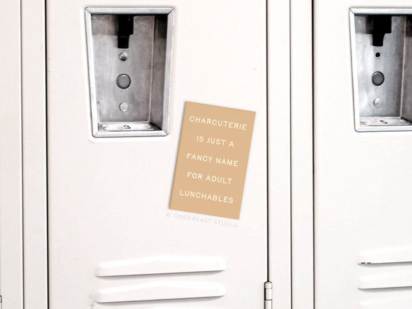 Charcuterie Adult Lunchables Refrigerator Magnet