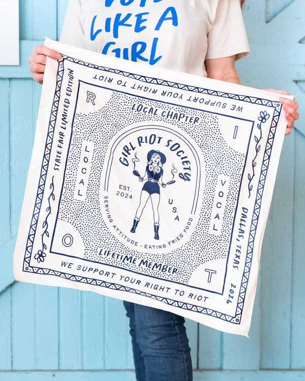 Girl Riot Society Bandana - Texas State Fair Edition