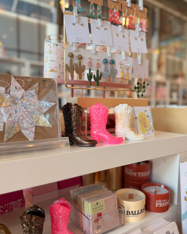 Cowboy Boot Candle
