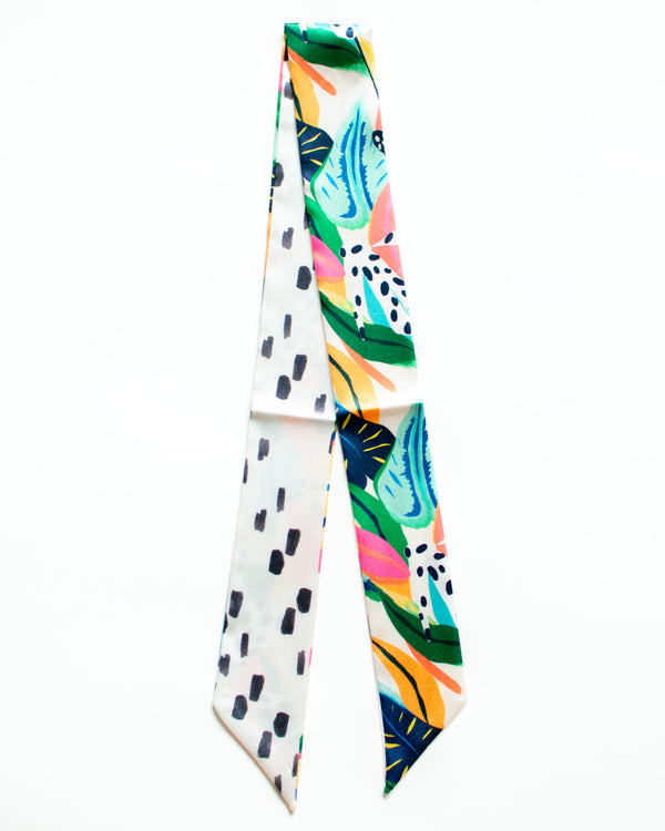 Tropical Skinny Scarves