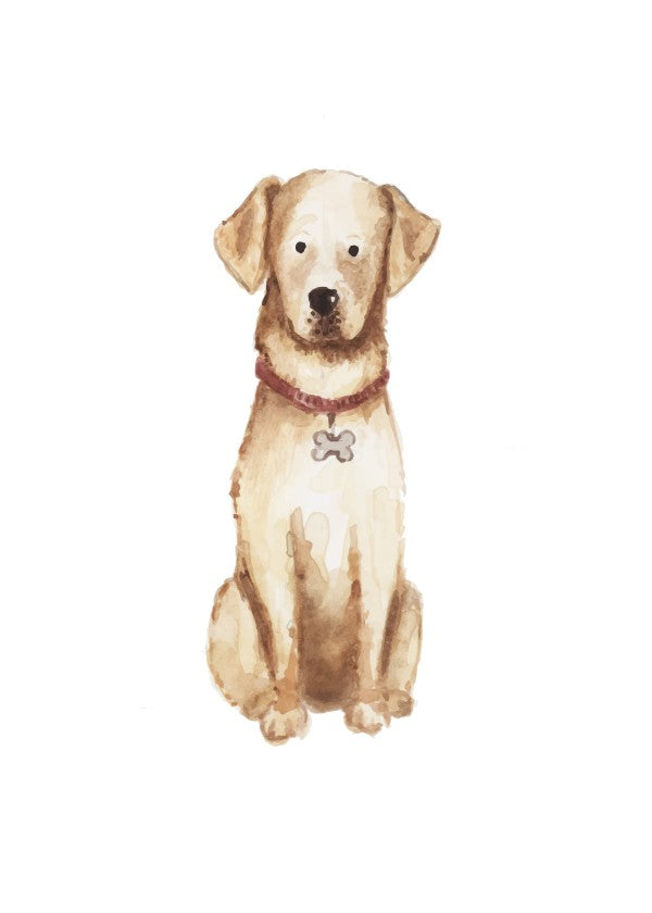 Lab Retriever Prints