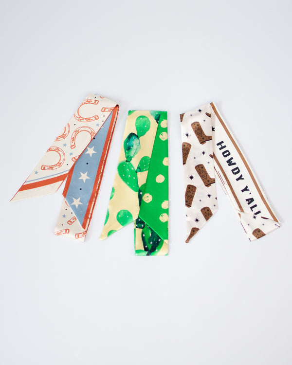 Western Skinny Scarves