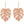 Load image into Gallery viewer, Monstera Hoops - 5
