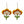 Load image into Gallery viewer, 70s Tulip Earrings
