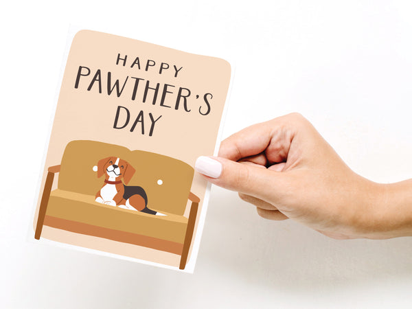 Happy Pawther's Day Greeting Card - HS