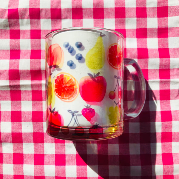Fruit Glass Mug - 3