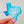 Load image into Gallery viewer, Blue Texas Heart Sticker
