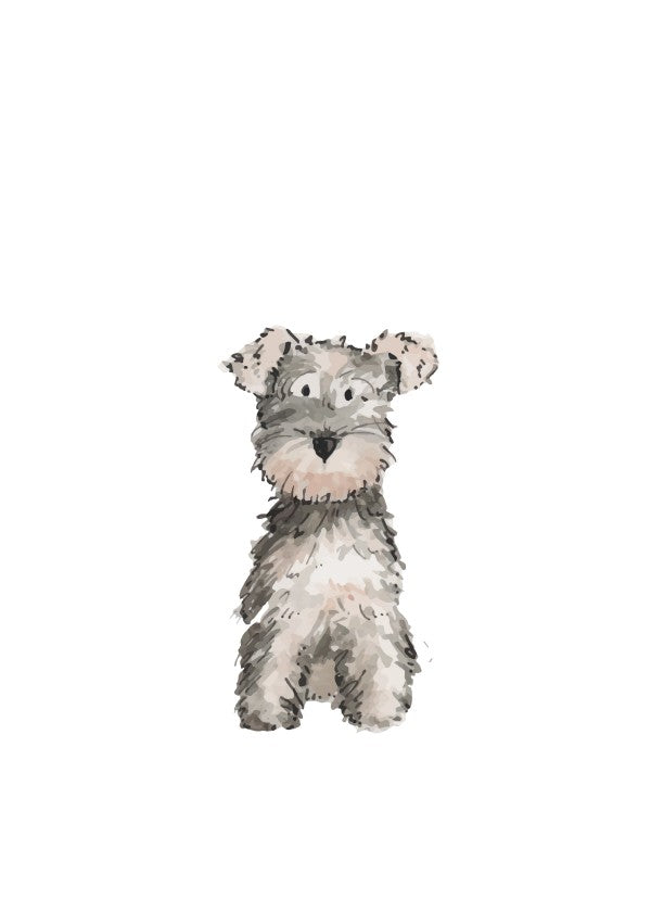 Schnauzer Art Print