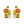 Load image into Gallery viewer, 70s Burnt Orange Floral Arch Earrings
