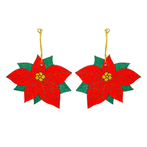 Poinsettia Hoops - 1